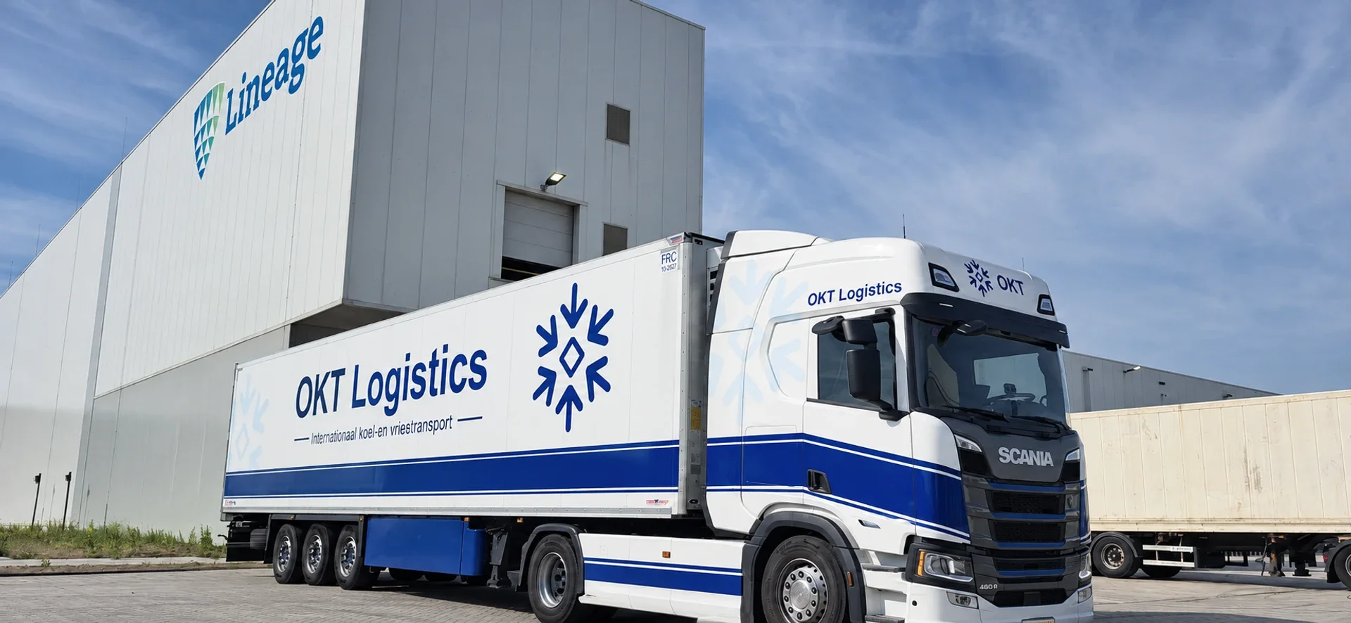OKT Logistics koelcombinatie bij een distributiecentrum